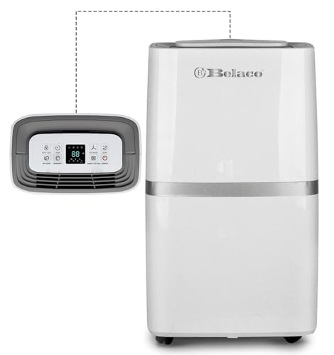 Belaco 20L/Day Dehumidifier, Portable Dehumidifiers for Home