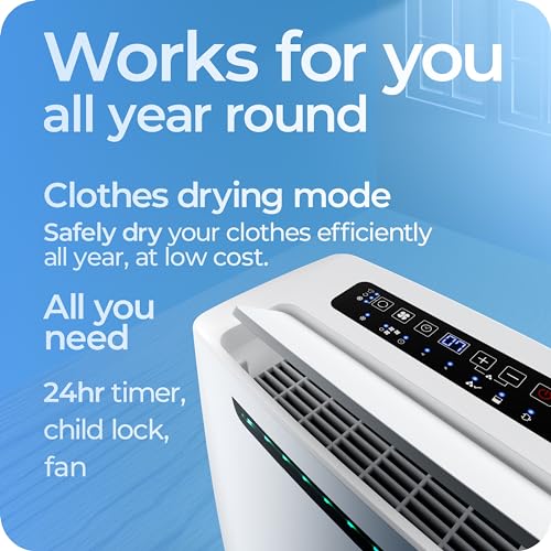 Avalla X-200 Dehumidifier for Home Drying Clothes 20L/Day