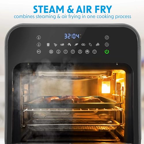 Baridi 12-IN-1 Air Fryer Steam Oven