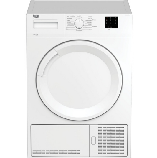 Beko 8Kg Condenser Tumble Dryer - White