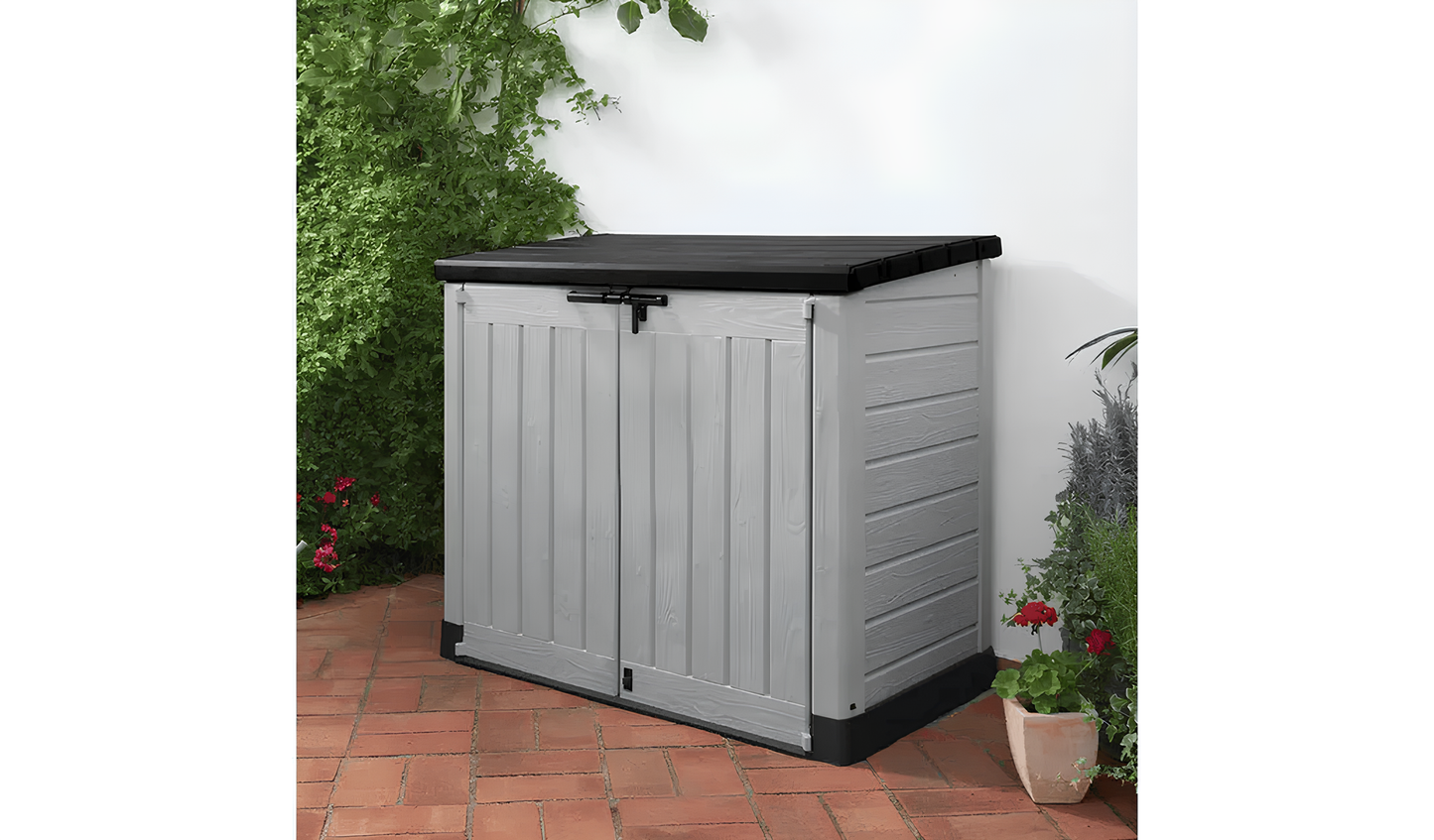 Keter Store It Out Max 1200L Outdoor Garden Storage Box & Wheelie Bin